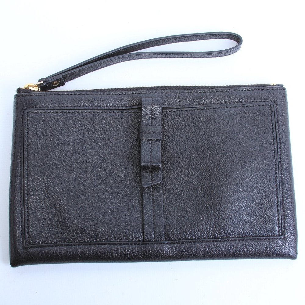kate spade Black Leather Wallet Wristlet NWOT